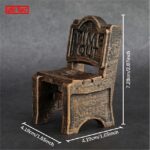 Dice Jail Chair & Dunce - Resin - Bronskleurig