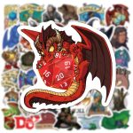 DnD Epic Adventure Stickers - 100 stuks - Meerkleurig