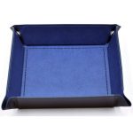 Lapi Toys - DnD dice tray Sapphire Blue - Polydice tray - Dobbelpiste - Dobbelbak - Kunstleer - Blauw