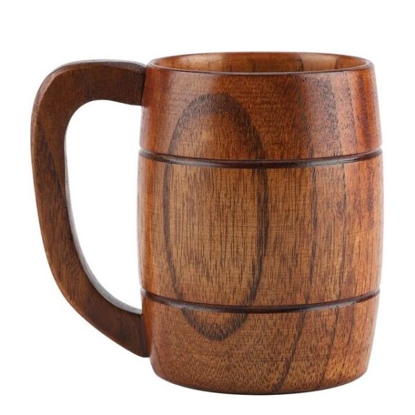 DnD Bard Mug - Mok - 350 ml - Hout - Bruin