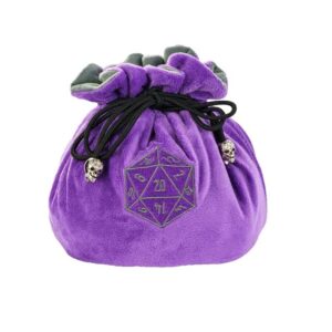 Dice Bag Warlock - Fluweel - Paars