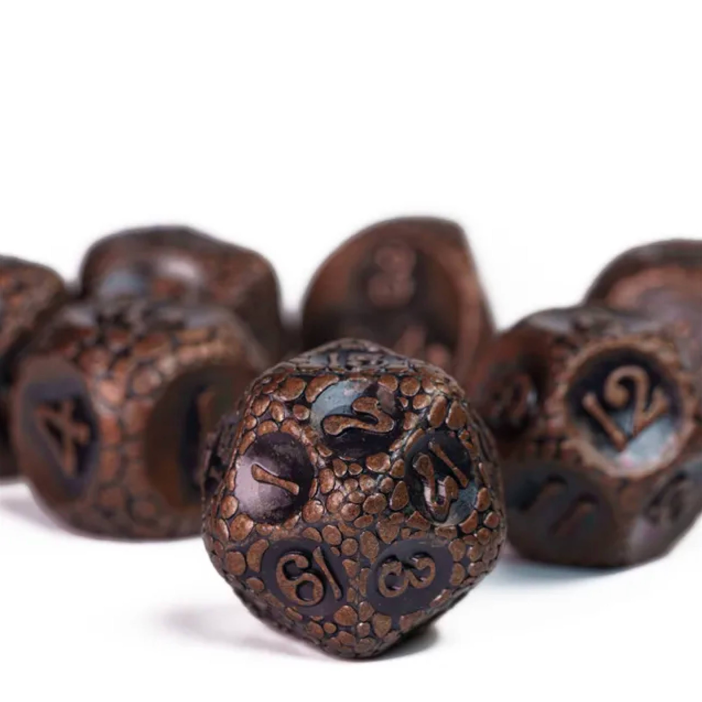 Polydice - Darkwood Obsidian - Set 7 stuks