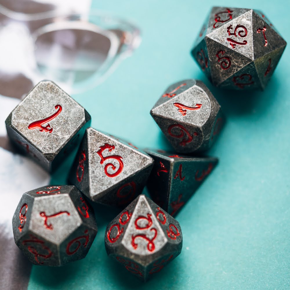 Polydice - Dragon's Metal - Set 7 stuks