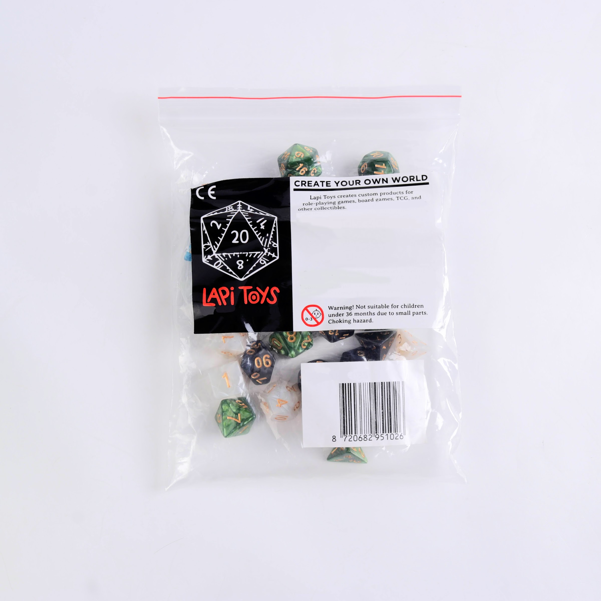 Polydice Value Pack V - 4 sets (28 stuks)
