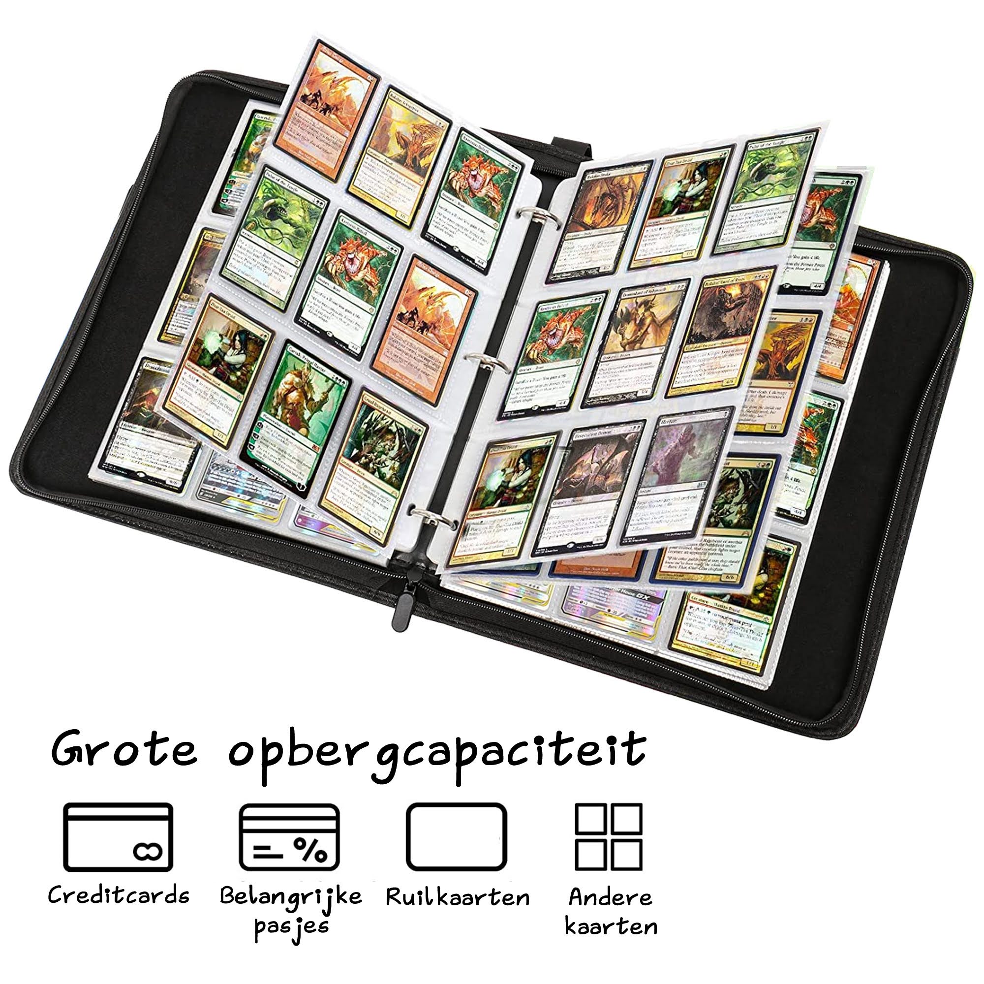 Pokémon Verzamelmap - Map voor 720 Kaarten - 40 Pagina’s