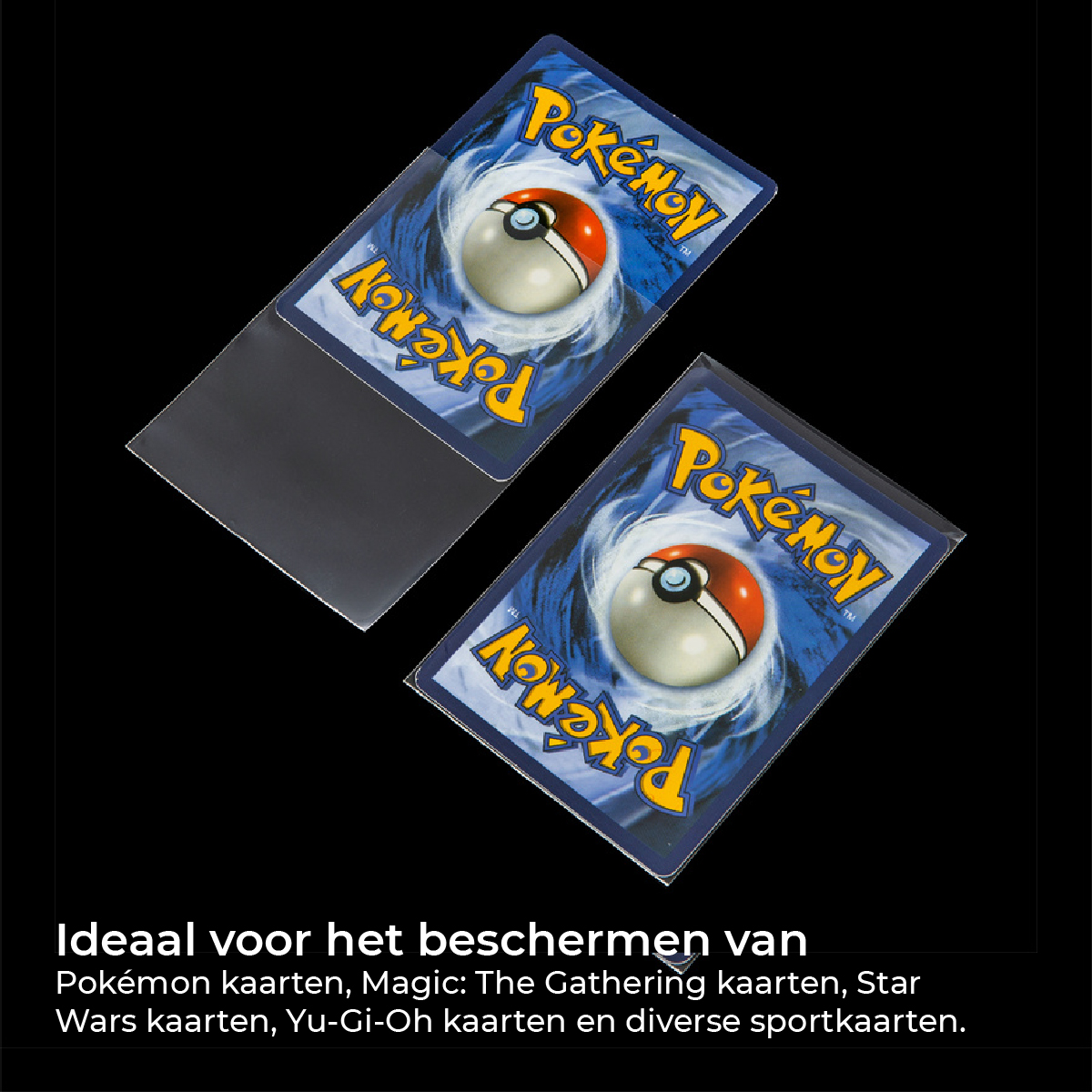 Pokémon sleeves - Soft card sleeves - Ultra Pro sleeves - TCG - Card protection - Penny sleeves - 500 pieces