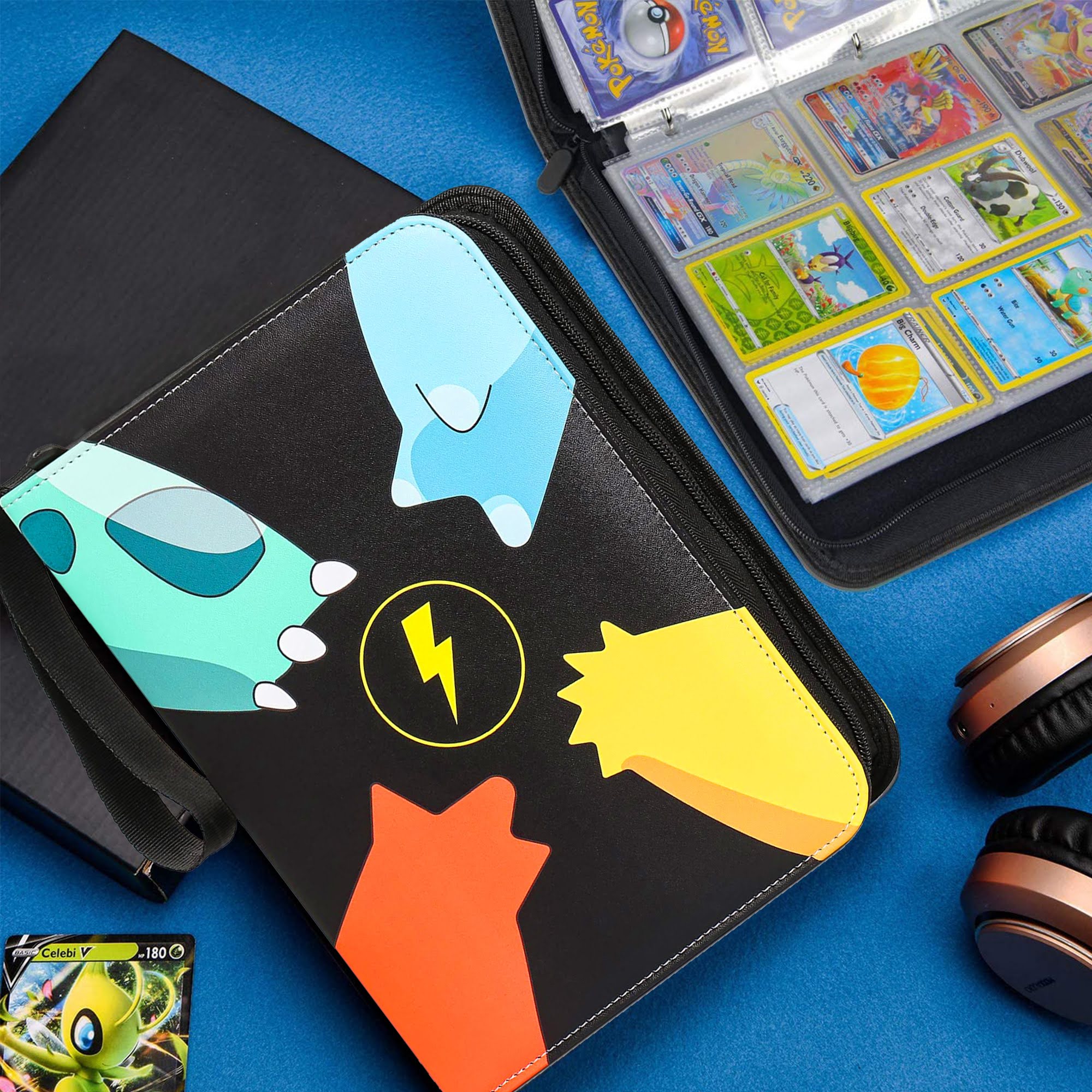 Pokémon Verzamelmap - Map voor 720 Kaarten - 40 Pagina’s