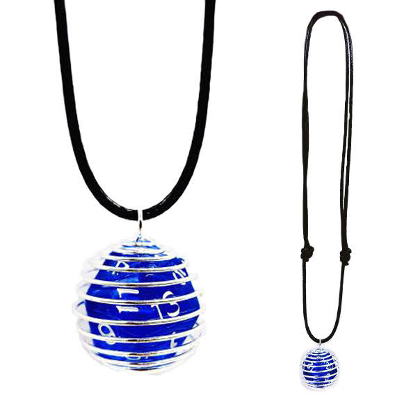 Ketting D20 - Blauw