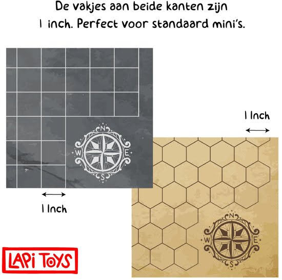 Double-sided Battlemap - 100 x 50 cm