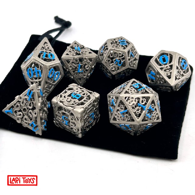 Polydice - Silver Serpent - Set 7 stuks