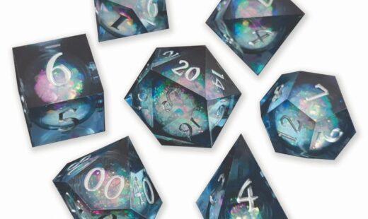 Liquide core dnd dice
