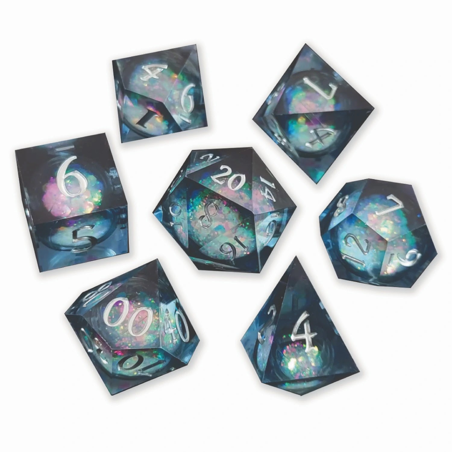 Liquide core dnd dice