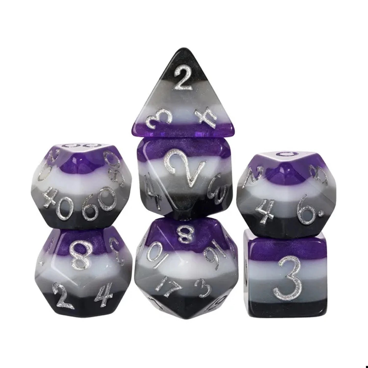 Polydice - Enbinary Spark - Set 7 stuks