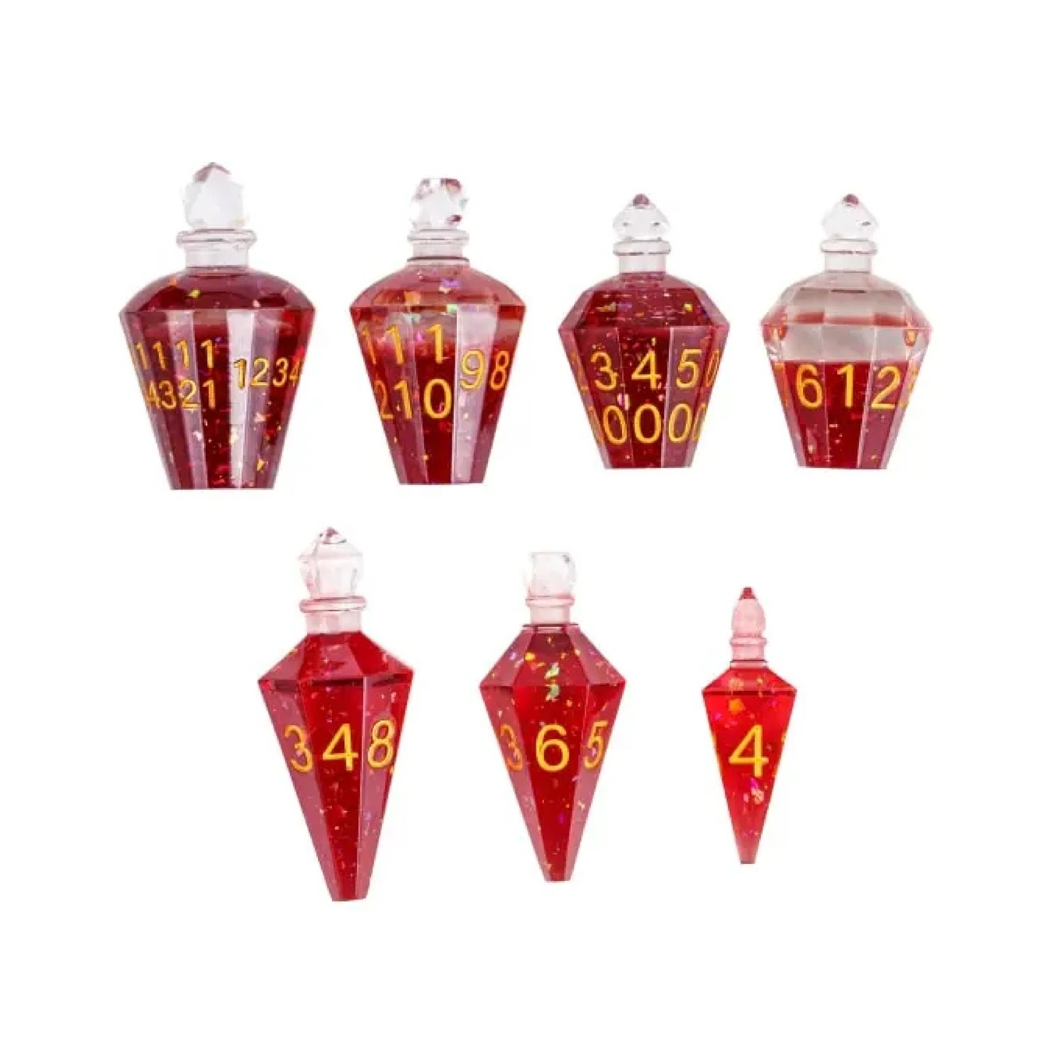 Polydice - Heartfire Elixer - Set 7 stuks