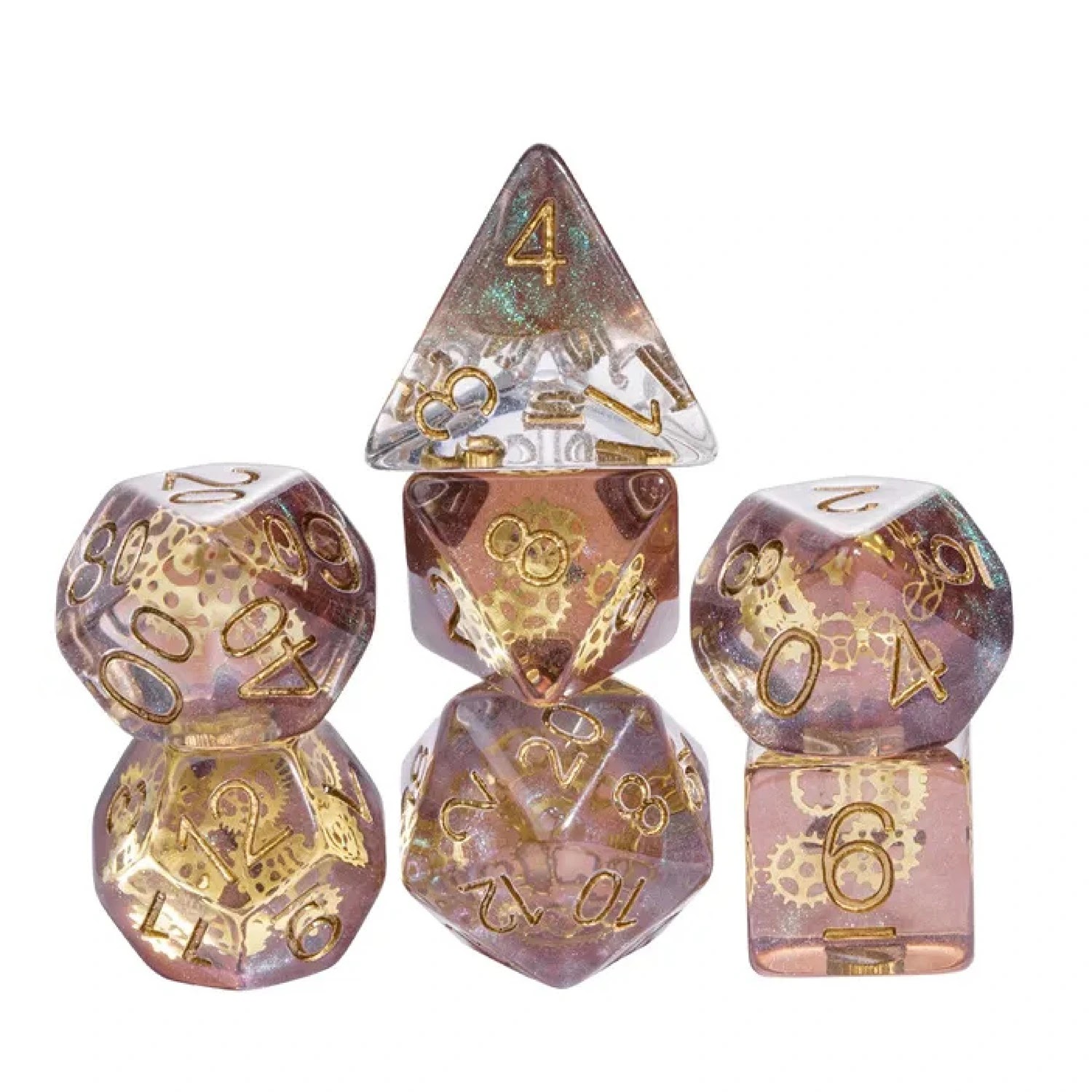 Polydice - Divine Cogwheel - Set 7 stuks
