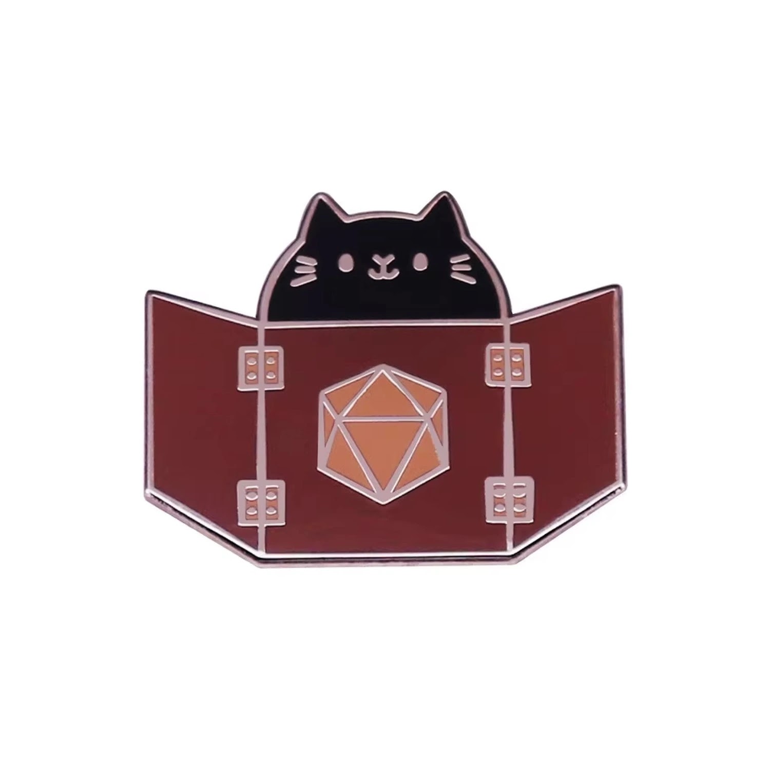 D&D Pin - Dungeon Meowster