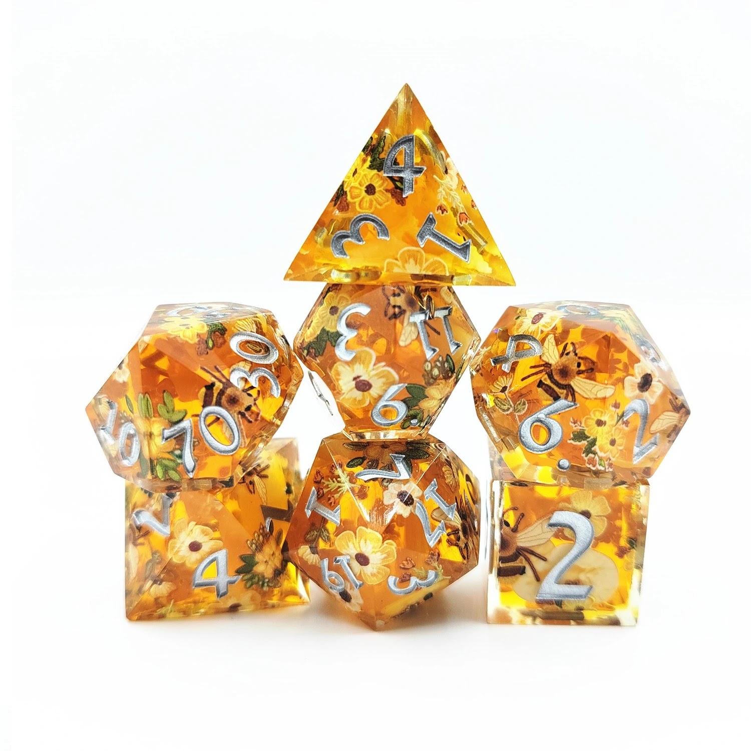 Polydice - Druid's Sting - Set 7 stuks