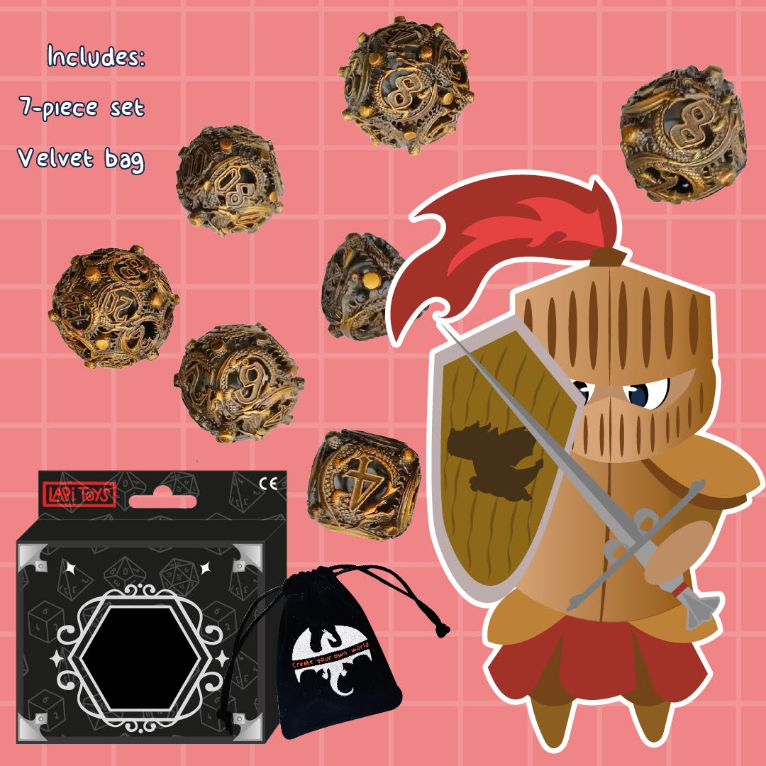 Polydice - Hollow Crown - Set 7 stuks