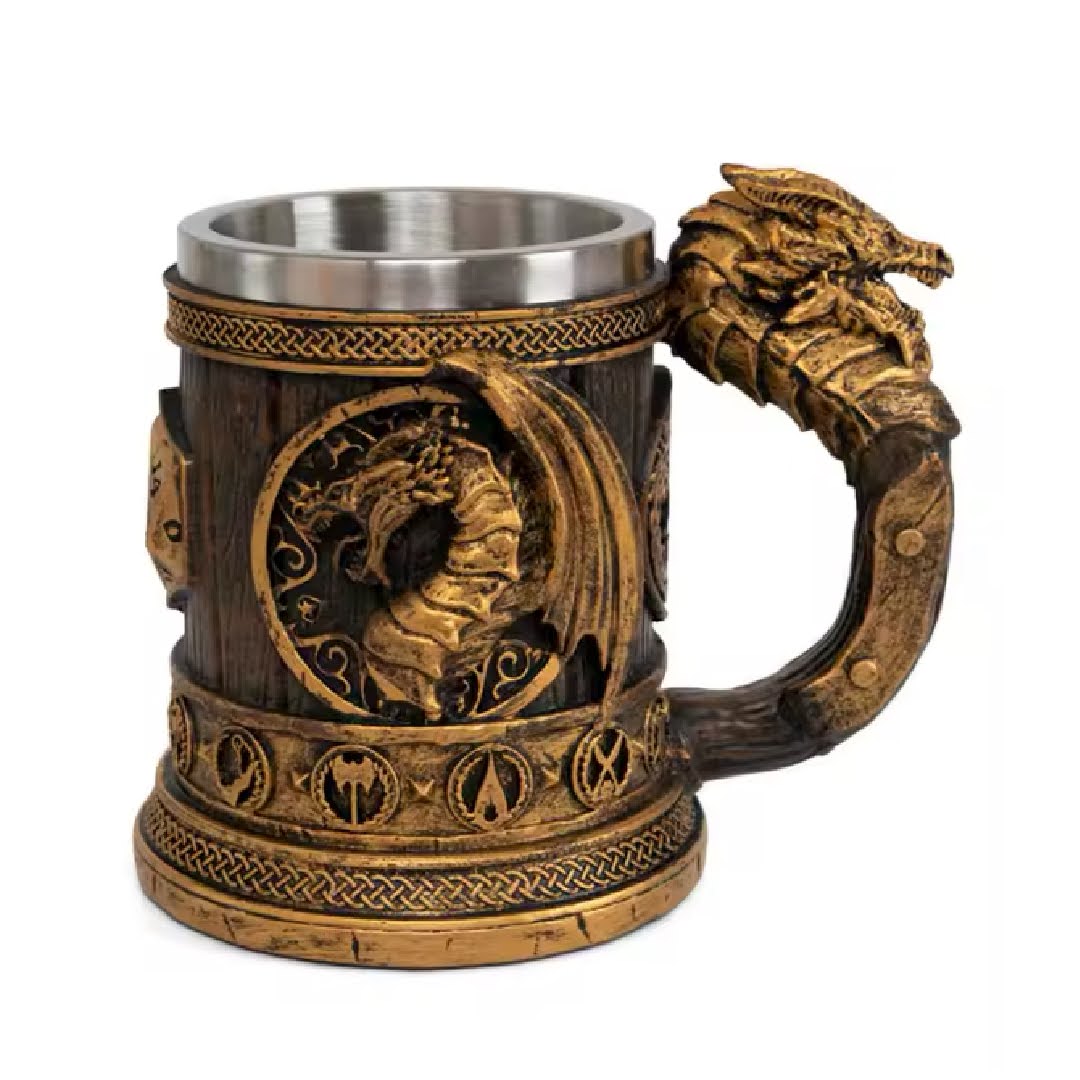 DnD Golden Warrior mok - 600 ml