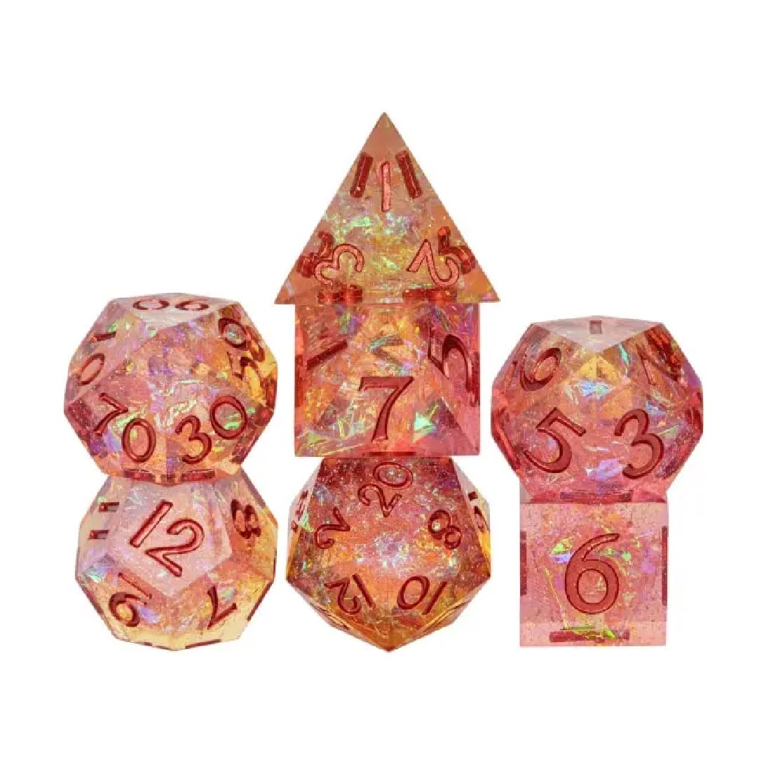 Polydice - Ember Blossom - Set 7 stuks
